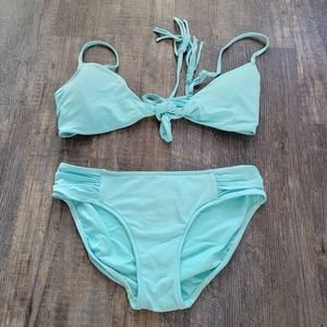 Seafolly light blue bikini